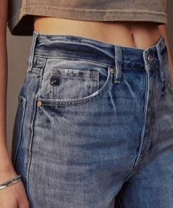KANCAN Hattie High Rise 90's Straight Leg Jeans