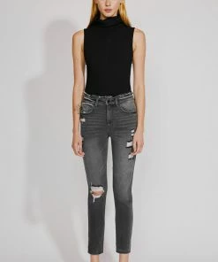 KANCAN Clemence High Rise Mom Jeans