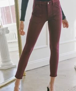 KANCAN Anaya High Rise Ankle Skinny Jeans