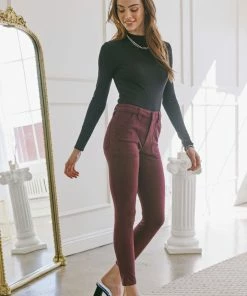 KANCAN Anaya High Rise Ankle Skinny Jeans