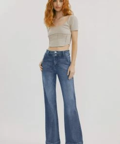 KANCAN Carlyle High Rise Flare Jeans New Arrivals