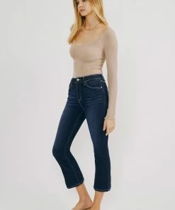 KANCAN Flare & Bootcut Kyeri High Rise Kick-Flare Jeans