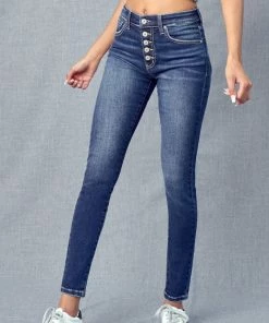KANCAN Moriah High Rise Super Skinny Jeans