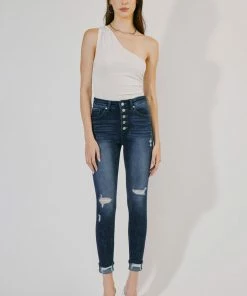 KANCAN New Arrivals Canary High Rise Ankle Skinny 13 KANCAN New Arrivals Canary High Rise Ankle Skinny