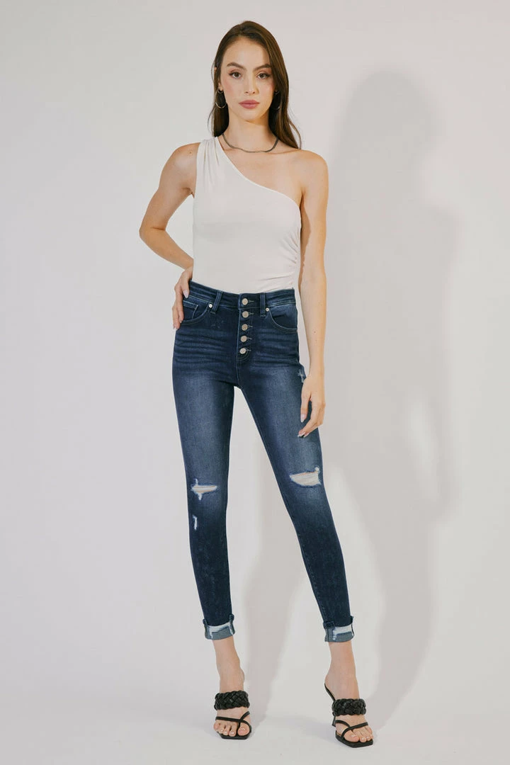 KANCAN New Arrivals Canary High Rise Ankle Skinny 4 KANCAN New Arrivals Canary High Rise Ankle Skinny