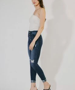 KANCAN New Arrivals Canary High Rise Ankle Skinny 14 KANCAN New Arrivals Canary High Rise Ankle Skinny