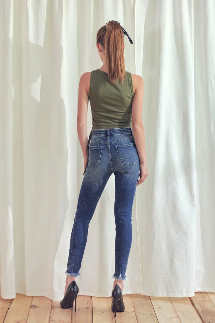 KANCAN Fiona High Rise Button Down Super Skinny 6 KANCAN Fiona High Rise Button Down Super Skinny