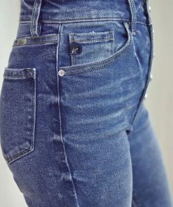 KANCAN Fiona High Rise Button Down Super Skinny 14 KANCAN Fiona High Rise Button Down Super Skinny