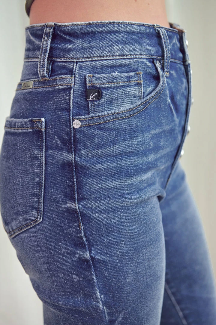 KANCAN Fiona High Rise Button Down Super Skinny 8 KANCAN Fiona High Rise Button Down Super Skinny