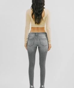 KANCAN New Arrivals Brody Mid Rise Ankle Skinny Jeans