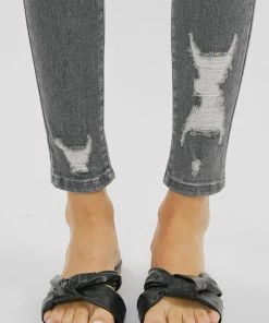 KANCAN New Arrivals Brody Mid Rise Ankle Skinny Jeans
