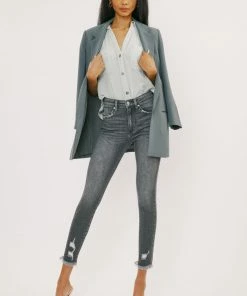 KANCAN Shyla High Rise Ankle Skinny Jeans New Arrivals