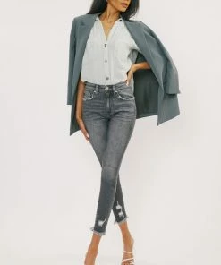 KANCAN Shyla High Rise Ankle Skinny Jeans New Arrivals