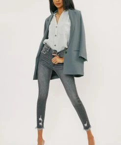 KANCAN Shyla High Rise Ankle Skinny Jeans New Arrivals