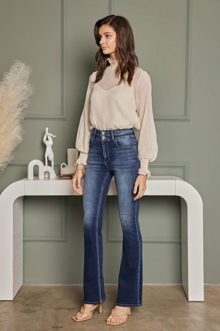 KANCAN Gisella High Rise Bootcut Jeans 5 KANCAN Gisella High Rise Bootcut Jeans