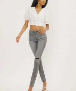 KANCAN Logan Mid Rise Super Skinny