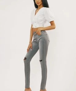 KANCAN Logan Mid Rise Super Skinny