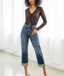 KANCAN Finley High Rise Straight Leg New Arrivals