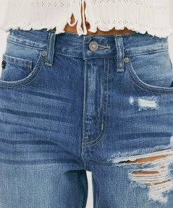 KANCAN Eloise High Rise Straight Leg