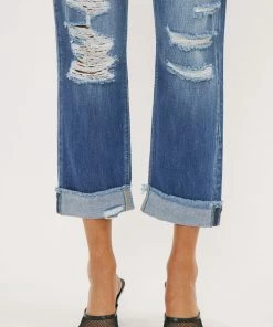 KANCAN Eloise High Rise Straight Leg