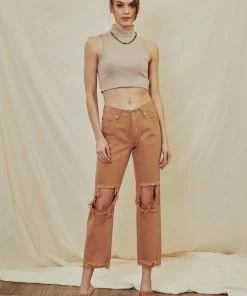 KANCAN Blakely High Rise Straight Leg Jeans