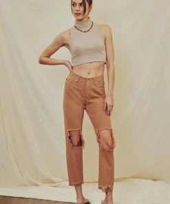 KANCAN Blakely High Rise Straight Leg Jeans