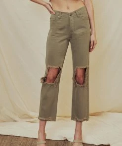 KANCAN Blakely High Rise Straight Leg Jeans
