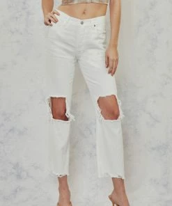 KANCAN Blakely High Rise Straight Leg Jeans