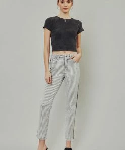 KANCAN Kristin High Rise Slim Straight Jeans