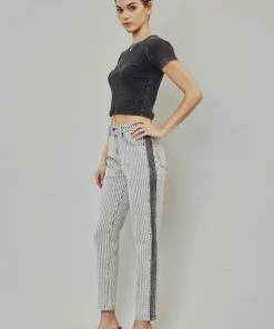 KANCAN Kristin High Rise Slim Straight Jeans