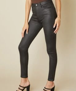 KANCAN Carly Ultra High Rise Faux Leather Super Skinny Pants