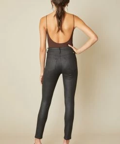 KANCAN Carly Ultra High Rise Faux Leather Super Skinny Pants