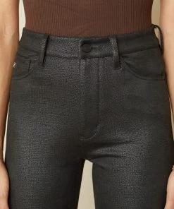 KANCAN Carly Ultra High Rise Faux Leather Super Skinny Pants