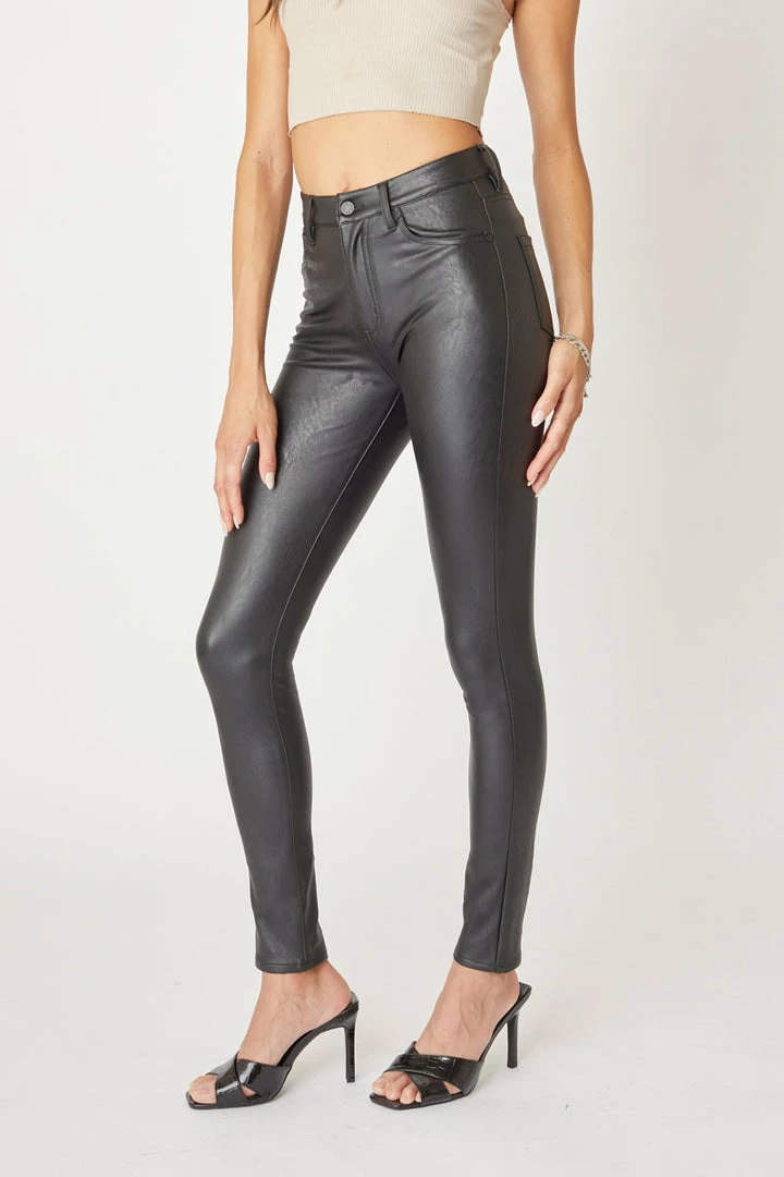 KANCAN Ledger High Rise Faux Leather Super Skinny Pants 6 KANCAN Ledger High Rise Faux Leather Super Skinny Pants
