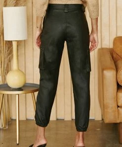 KANCAN Rooney Ultra High Rise Faux Leather Joggers Slouch Fit & Joggers 14 KANCAN Rooney Ultra High Rise Faux Leather Joggers Slouch Fit & Joggers