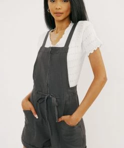 KANCAN New Arrivals Moxie Overall Shorts