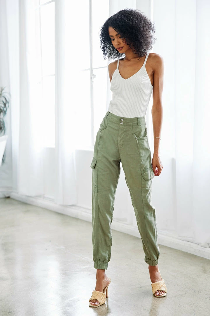 KANCAN Harvard High Rise Joggers 3 KANCAN Harvard High Rise Joggers