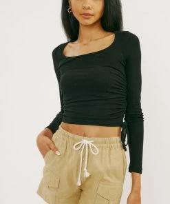 KANCAN Zahara High Rise Cargo Shorts New Arrivals