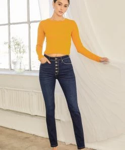 KANCAN Delia High Rise Super Skinny Jeans