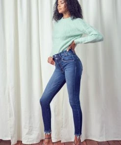 KANCAN Kindred High Rise Ankle Skinny Jeans