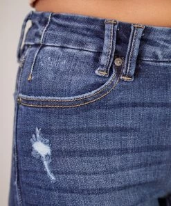 KANCAN Fiora Mid Rise Ankle Skinny Jeans