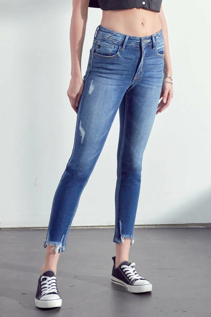 KANCAN Mimi Mid Rise Ankle Skinny Jeans 7 KANCAN Mimi Mid Rise Ankle Skinny Jeans