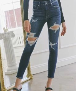 KANCAN Rayonna High Rise Super Skinny Jeans
