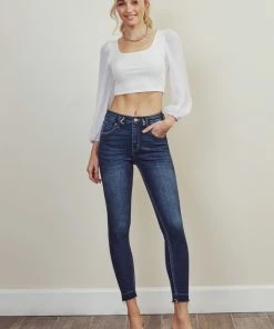 KANCAN Mackena High Rise Ankle Skinny Jeans