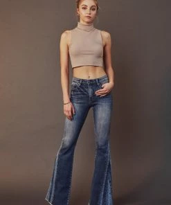 KANCAN Treasure High Rise Flare Jeans