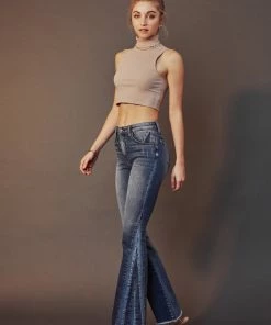 KANCAN Treasure High Rise Flare Jeans