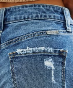 KANCAN New Arrivals Marlin High Rise Slim Wide Leg Jeans