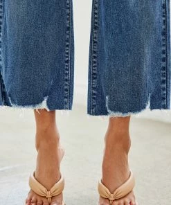 KANCAN New Arrivals Marlin High Rise Slim Wide Leg Jeans