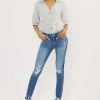 KANCAN Alora Mid Rise Ankle Skinny New Arrivals