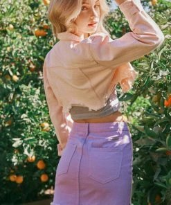 KANCAN Cristal Denim Jacket Jackets & Outwear